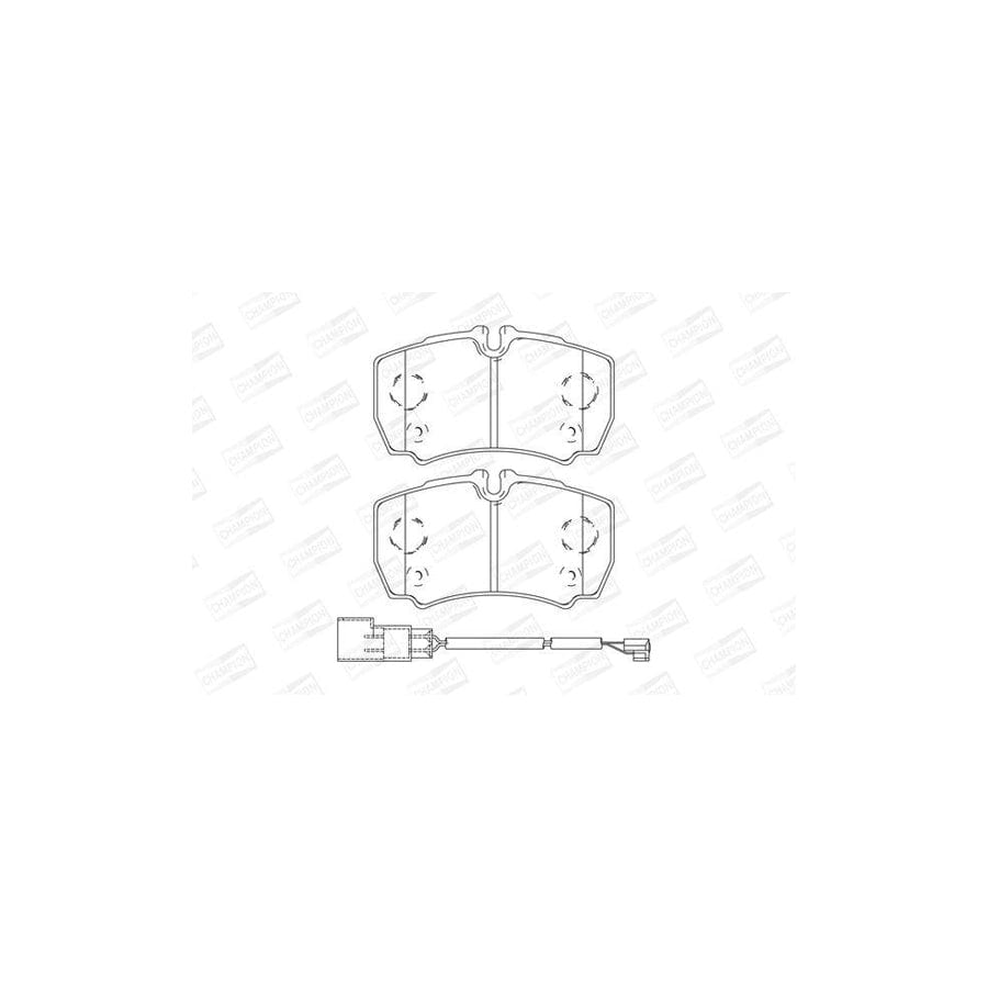 Champion 573749Ch Brake Pad Set