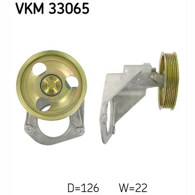 SKF VKM33065 V-Ribbed Belt Deflection/Guide Pulley