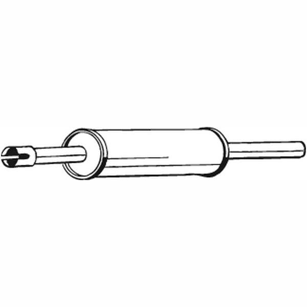BOSAL BOS233-423 Front Muffler