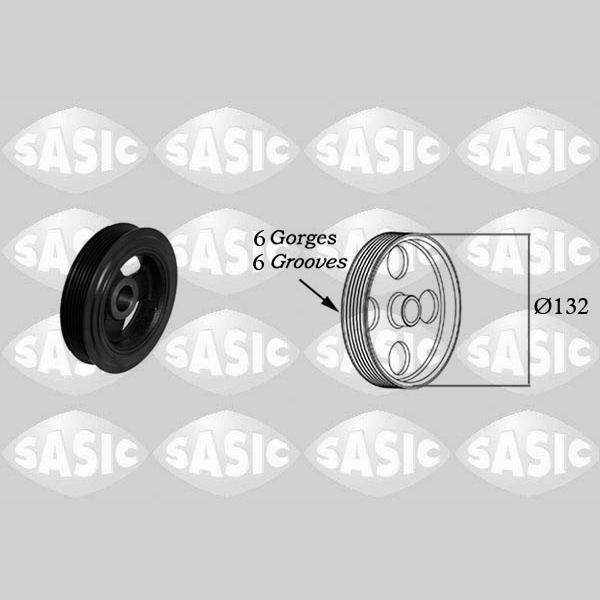 SASIC SAS2156065 Crankshaft Belt Pulley