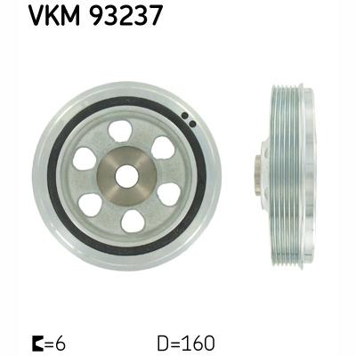 SKF VKM93237 Crankshaft Belt Pulley