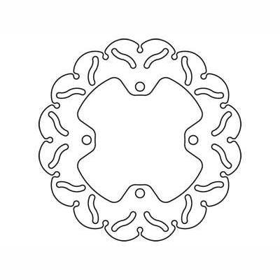 TRW MOTO MST240RAC Brake Disc