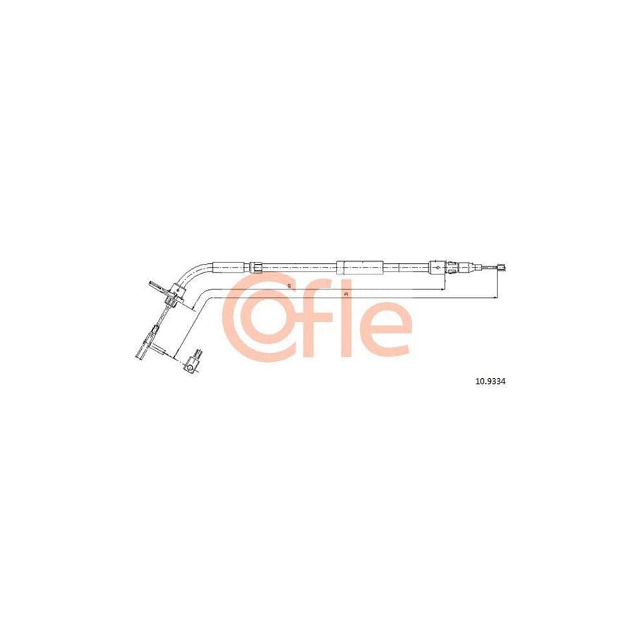Cofle 92.10.9334 Hand Brake Cable