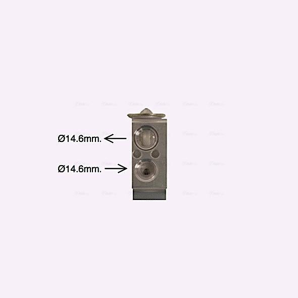 AVA COOLING KA1299AVA Air Conditioning Expansion Valve