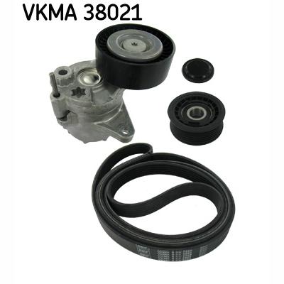 SKF VKMA38021 V-Ribbed Belt Set
