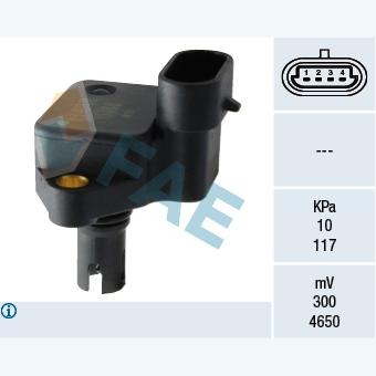 FAE AE15066 Intake Manifold Pressure Sensor
