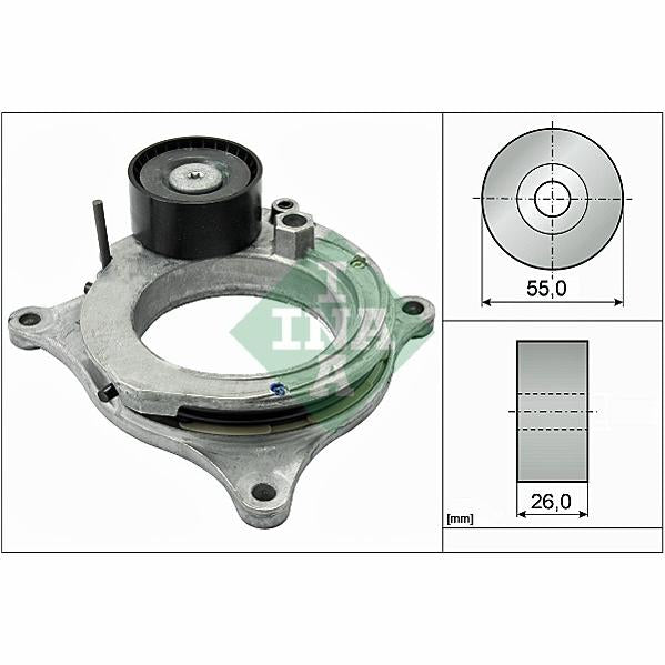 INA 534059810 V-Ribbed Belt Tensioner Lever