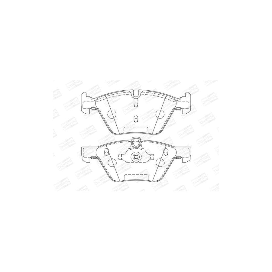 Champion 573151Ch Brake Pad Set