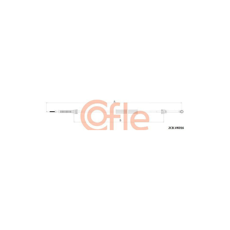 Cofle 2Cb.Vk016 Cable, Manual Transmission
