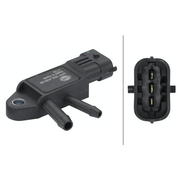 HELLA 409-091 Exhaust Pressure Sensor