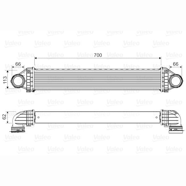VALEO VAL818806 Charge Air Cooler