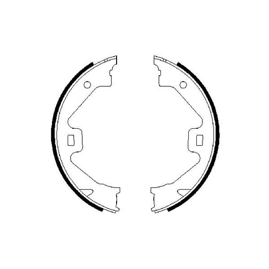 OE MERCEDES 2014200785 Parking Brake Cable Pull