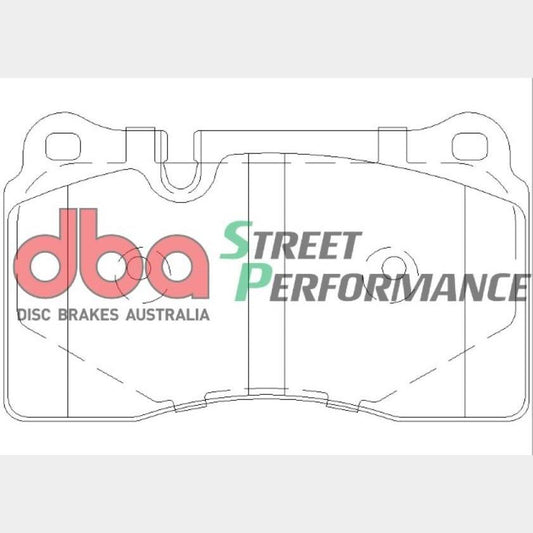 DBA DB2228SP High Performance Brake Pad Set
