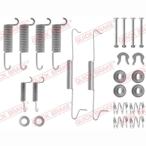 QUICK BRAKE QB105-0526 Brake Shoes Accessory Kit