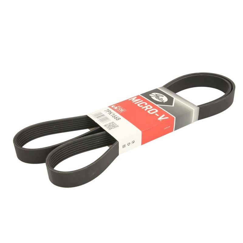 GATES GAT7PK1668 V-Ribbed Belt