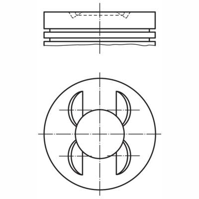 MAHLE 0025202 Piston