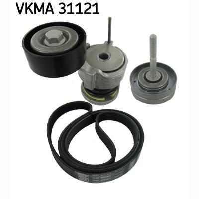 SKF VKMA31121 V-Ribbed Belt Set