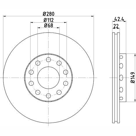 AUTOFREN SEINSA D7-004 Brake Caliper Guide Bellow
