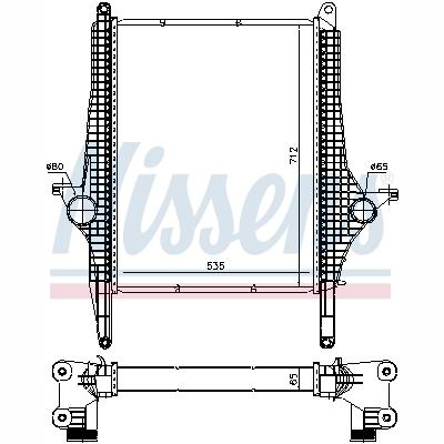 NISSENS NIS97067 Charge Air Cooler