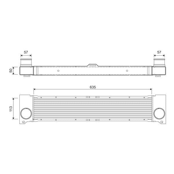 VALEO VAL818808 Charge Air Cooler