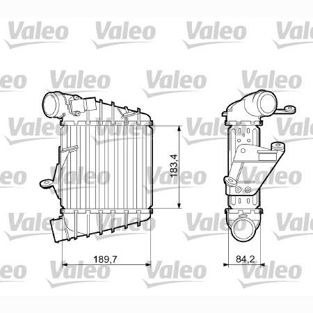 VALEO VAL817556 Charge Air Cooler