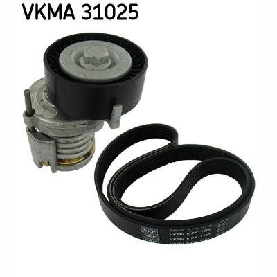 SKF VKMA31025 V-Ribbed Belt Set