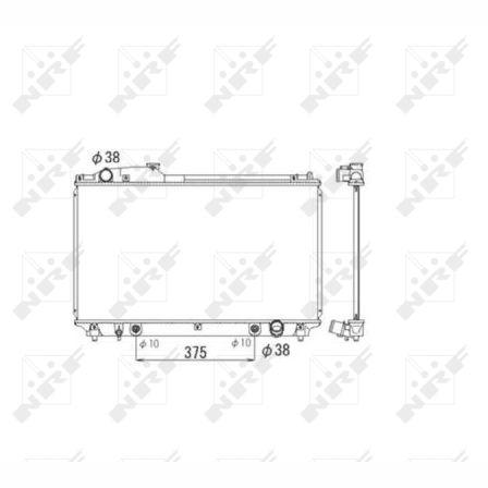 NRF NRF53584 Engine Radiator