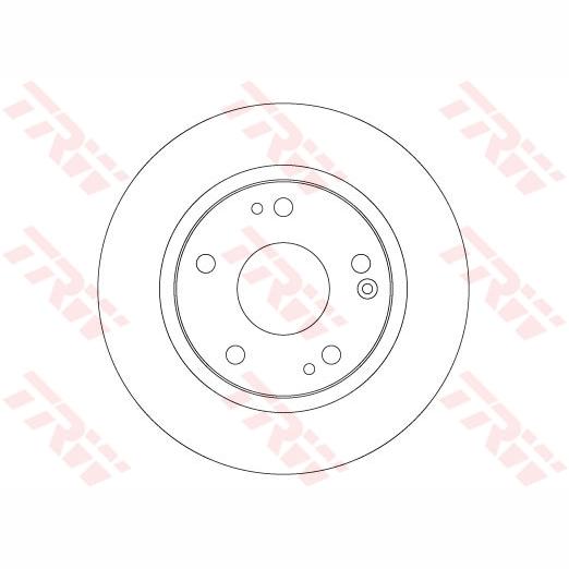 TRW MOTO DF6704 Brake Disc