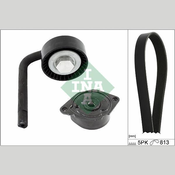 INA 529041510 V-Ribbed Belt Set