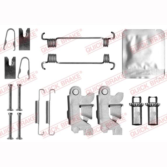 BOSCH 0986487623 Parking Brake Brake Shoe Set