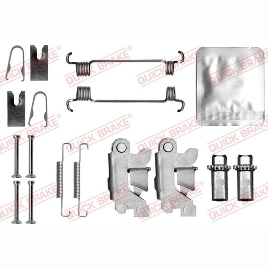 BOSCH 0986487623 Parking Brake Brake Shoe Set