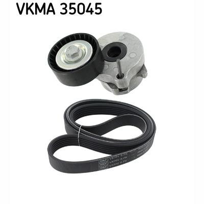SKF VKMA35045 V-Ribbed Belt Set