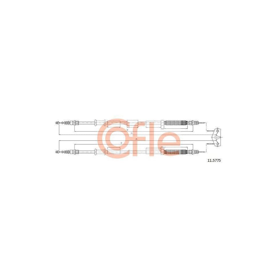 Cofle 11.5775 Hand Brake Cable