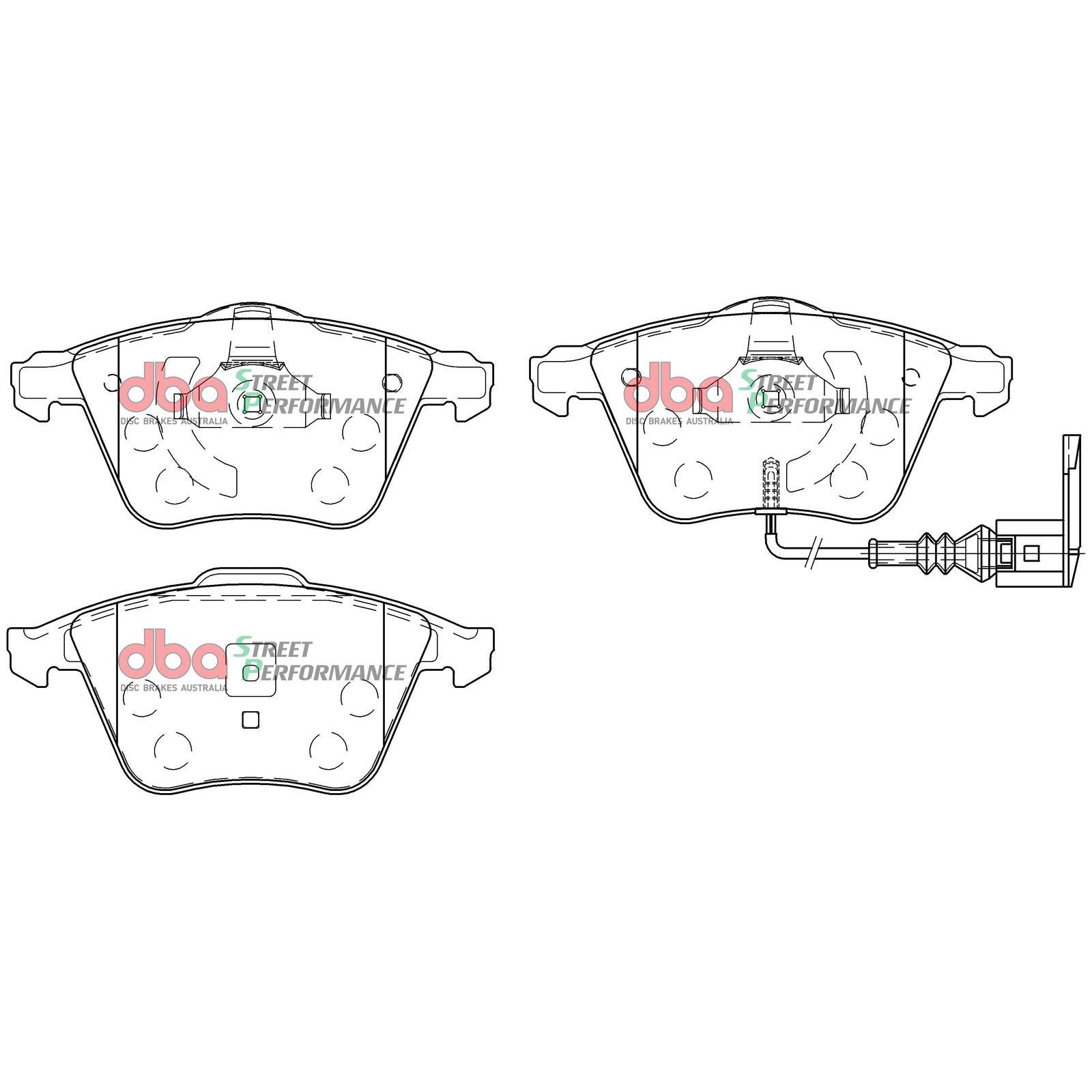 DBA DB2402SP Disc Brake Brake Pad Set