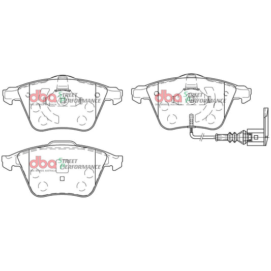 DBA DB2402SP Disc Brake Brake Pad Set