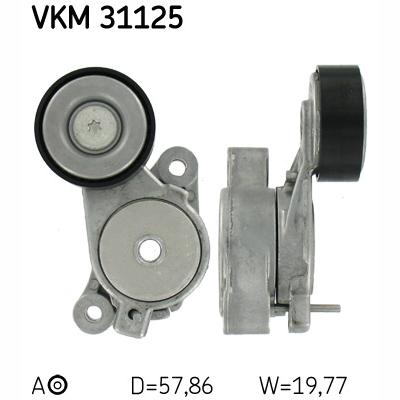 SKF VKM31125 V-Ribbed Belt Tensioner Pulley