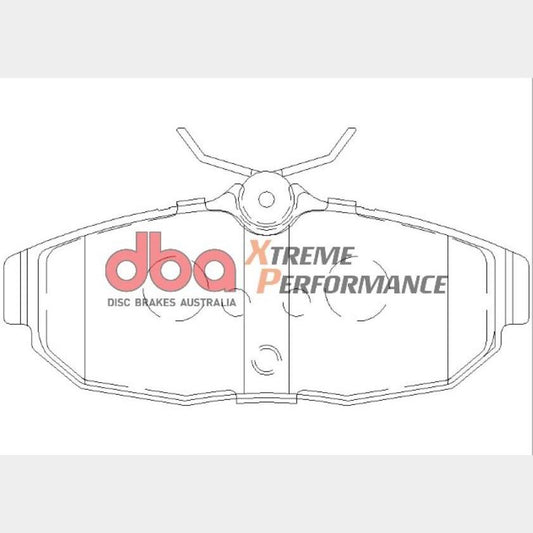 DBA DB7987XP High Performance Brake Pad Set