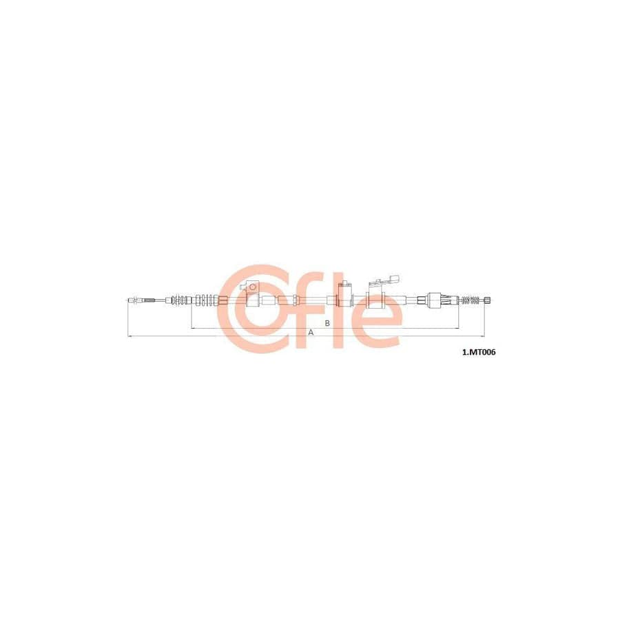 Cofle Bh.Me052 Brake Hose