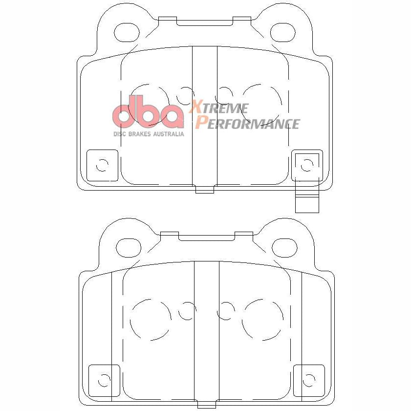 DBA DB2215XP High Performance Brake Pad Set