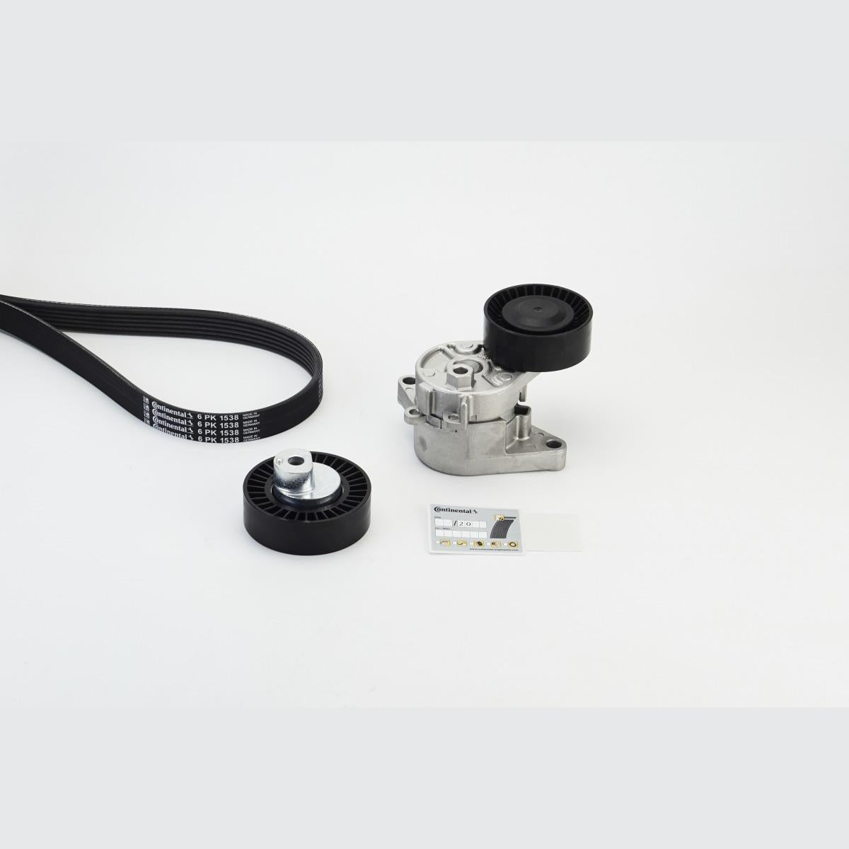 CONTITECH 6PK1538K1 V-Ribbed Belt Set