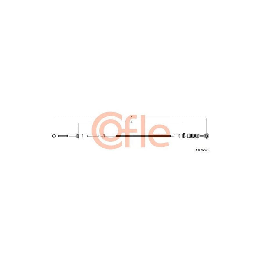 Cofle 92.10.4286 Cable, Manual Transmission for Mini Hatchback (R50, R53)