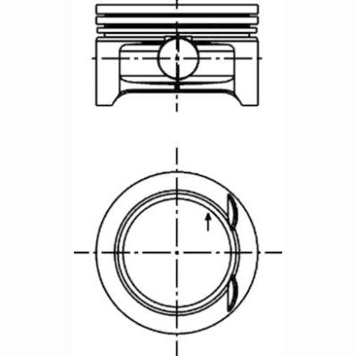 KOLBENSCHMIDT 40382620 Piston