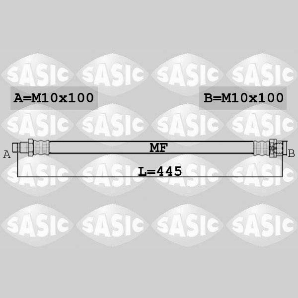 SASIC SAS6606228 Brake Hose