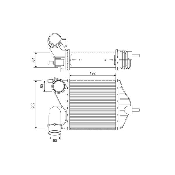 VALEO VAL818726 Charge Air Cooler