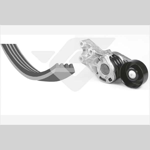 HUTCHINSON HUKHV191 V-Ribbed Belt Set