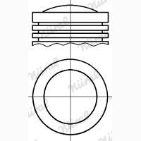 NURAL 8752400900 Piston
