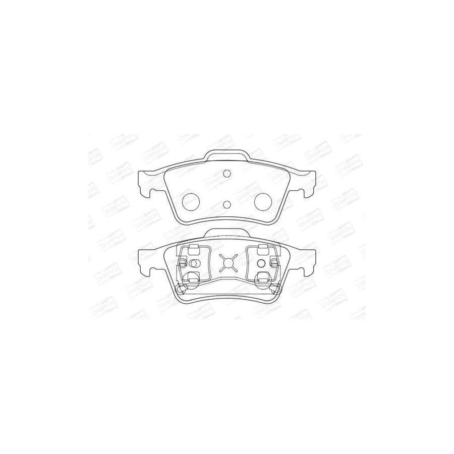 Champion 573018Ch Brake Pad Set