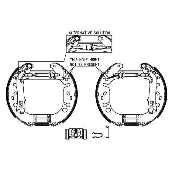 TRW MOTO BHQ247 Brake Caliper