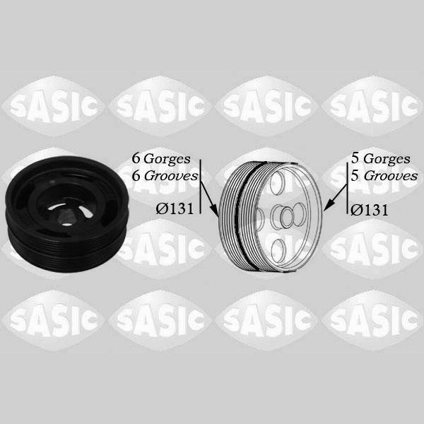 SASIC SAS2156042 Crankshaft Belt Pulley