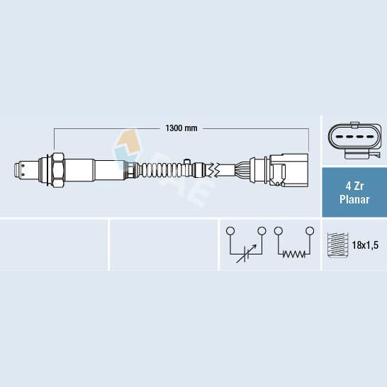 FAE AE77900 Lambda Sensor